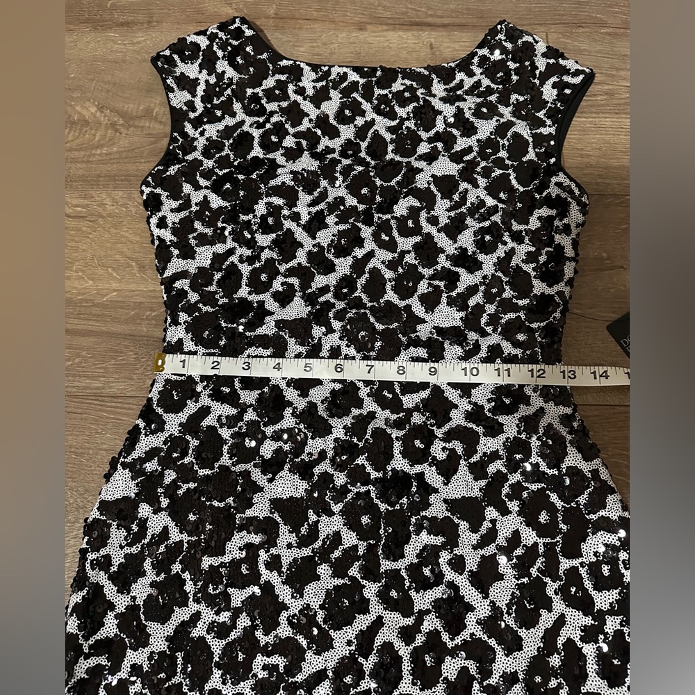 GUESS Sequin Dress (Jet Black Multi) – NWT Size 6 - Picture 5 of 12